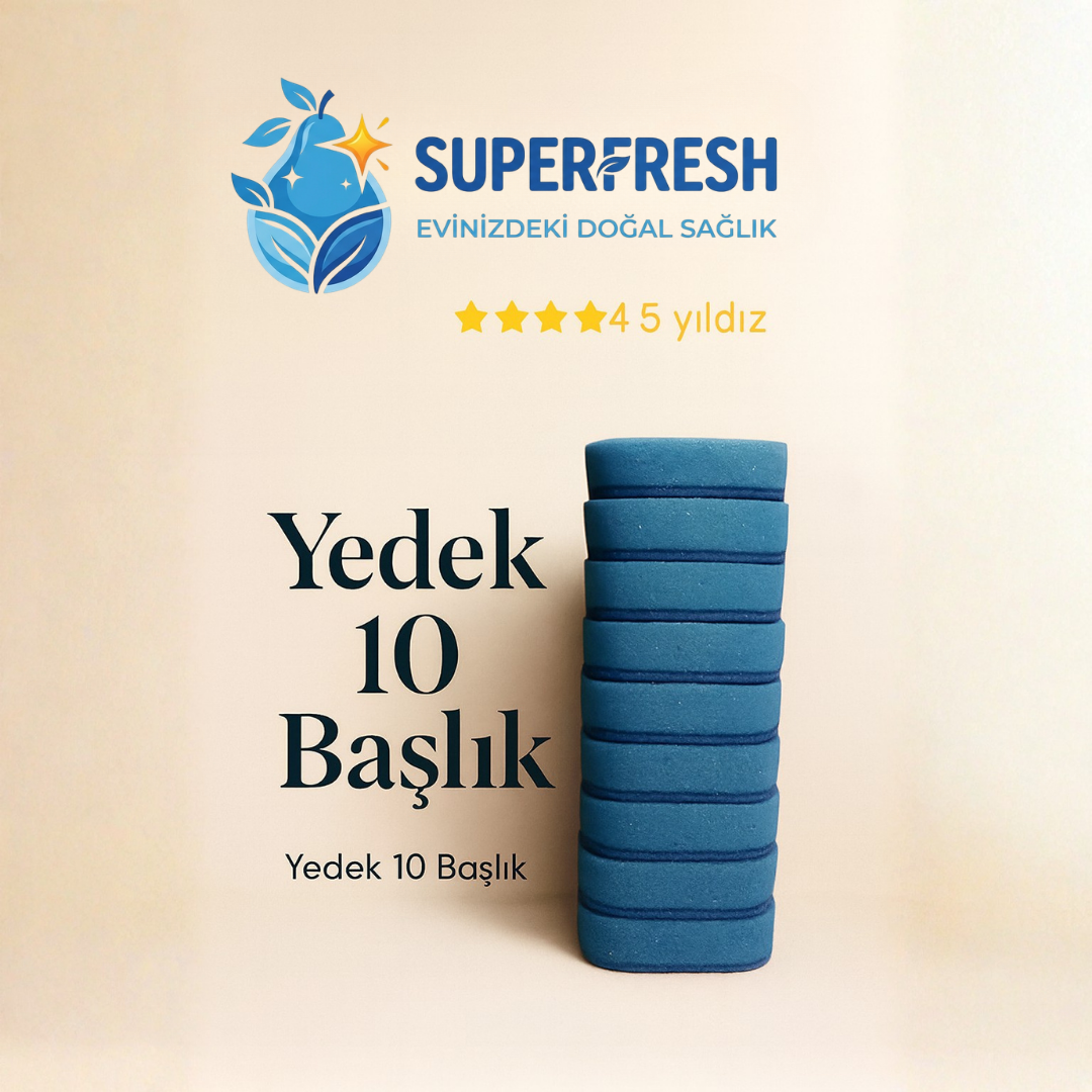 SuperFresh™ Yedek Başlık 10 Adet