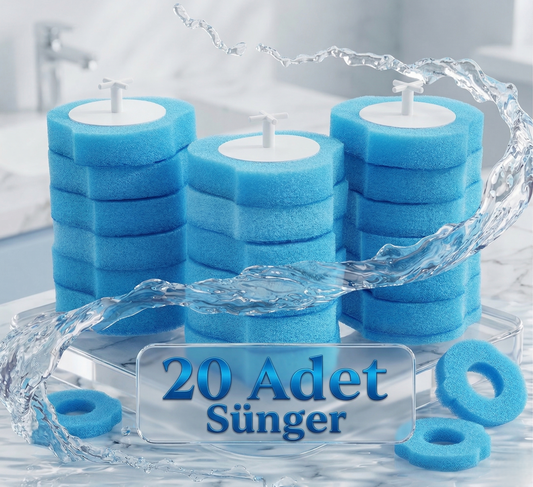 20 Adet Yedek Sünger Başlık