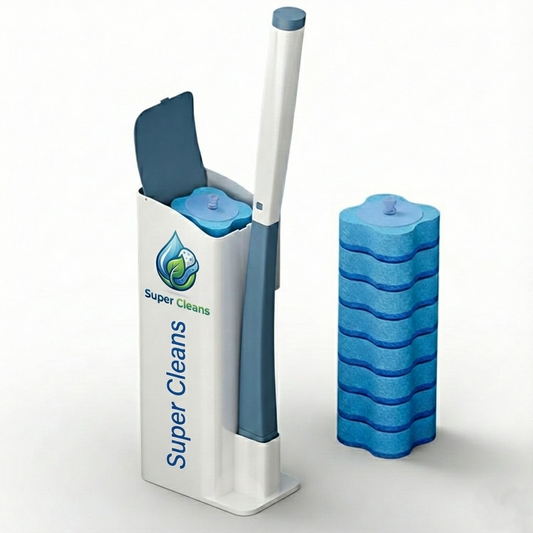 Super Cleans™ Hijyenik Tuvalet - Banyo Temizlik Seti