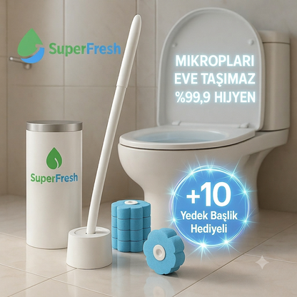 SuperFresh™ Hijyenik Tuvalet Fırçası
