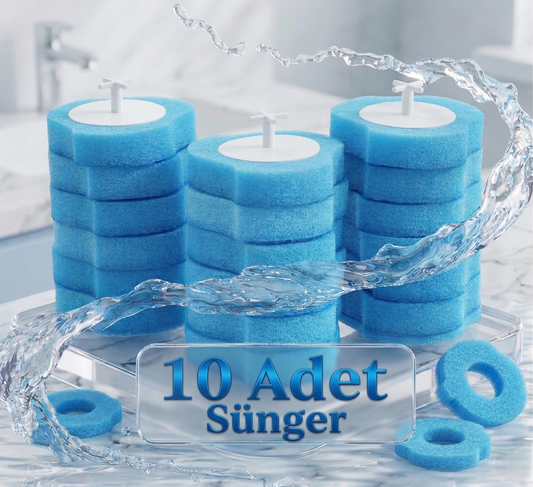 10 Adet Yedek Sünger Başlık